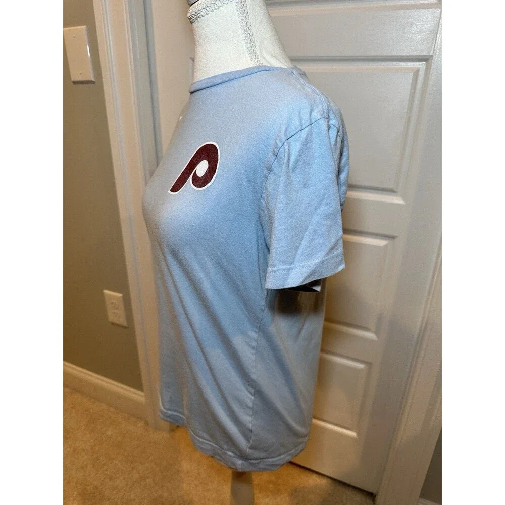 Nike Philadelphia Phillies Nick Castellanos #8 Powder Blue Shirt Youth Large